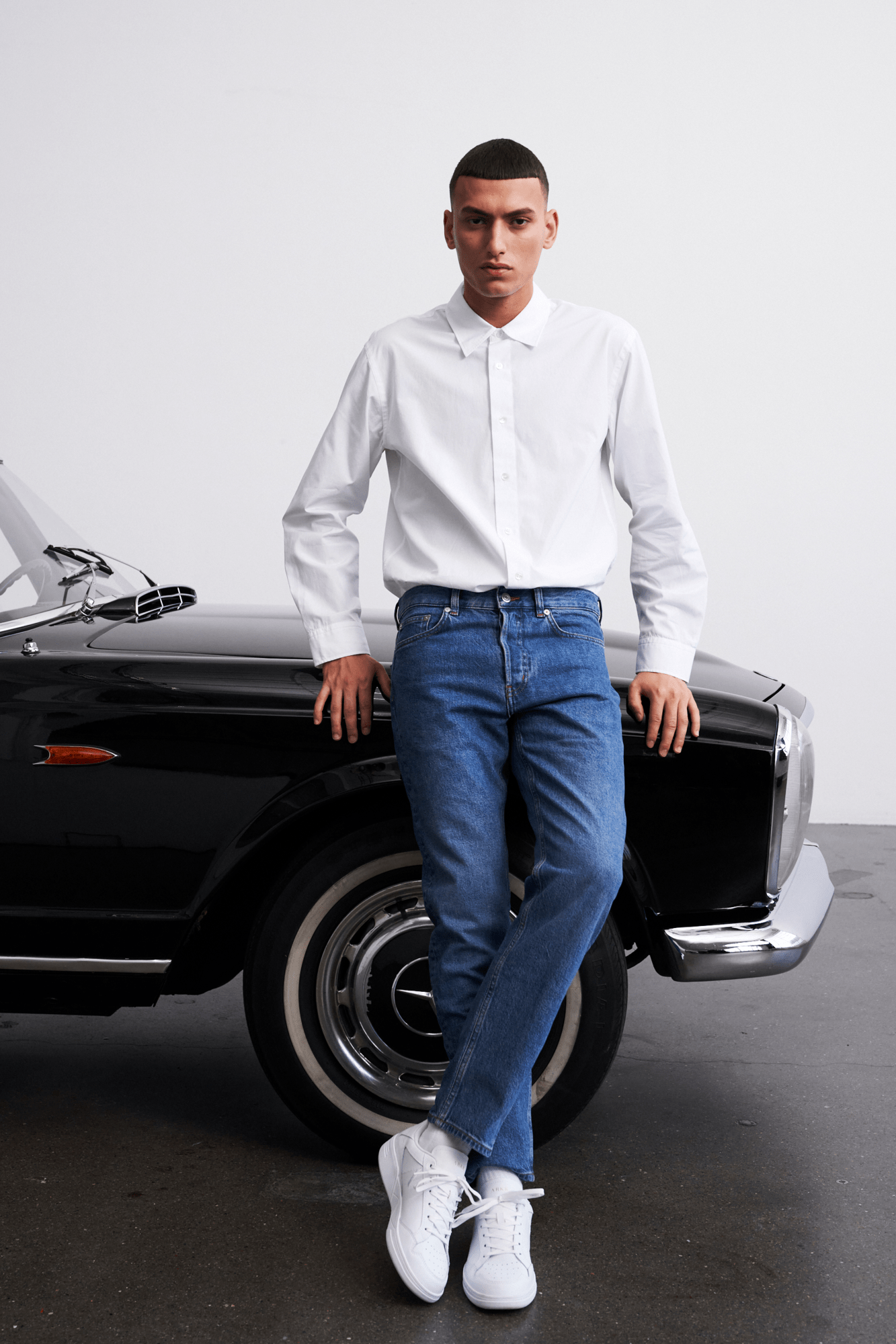 ARKK Collection Visuklass Leather S-C18 | White | Men Visuklass